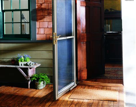 andersen self storing storm door|andersen storm door retractable screen.